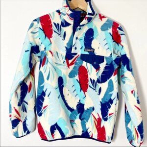 Patagonia Synchilla Snap-T Pullover Feather Dance